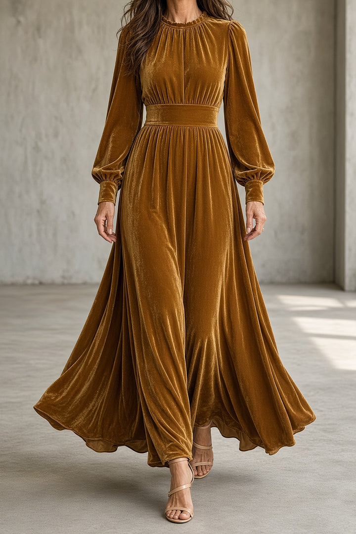 Lois | Velvet Maxi Dress