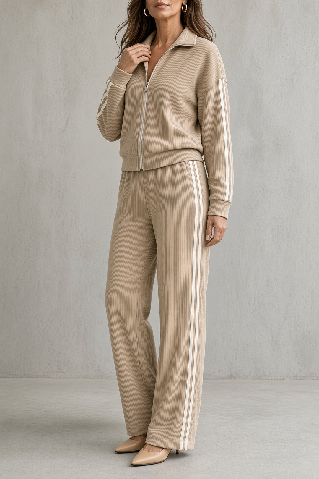 Deonna | Zip-Front Lounge Set