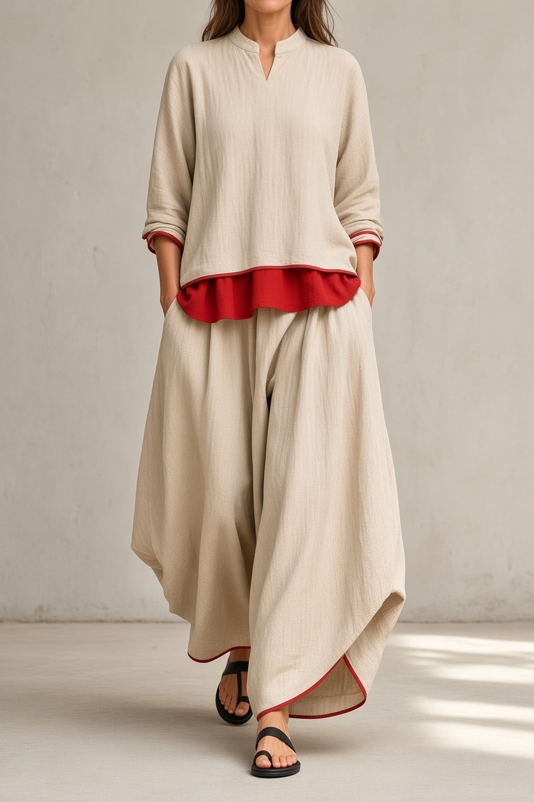 Yasmine | Relaxed Two-Piece Set
