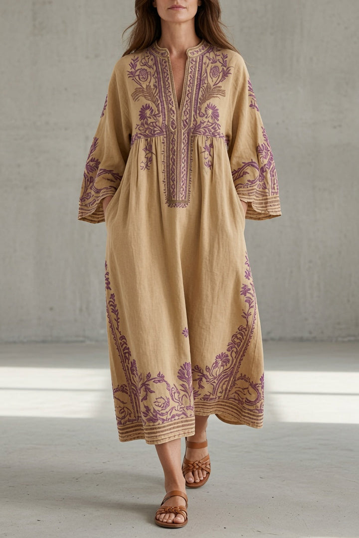 Stina | Embroidered Vintage Dress