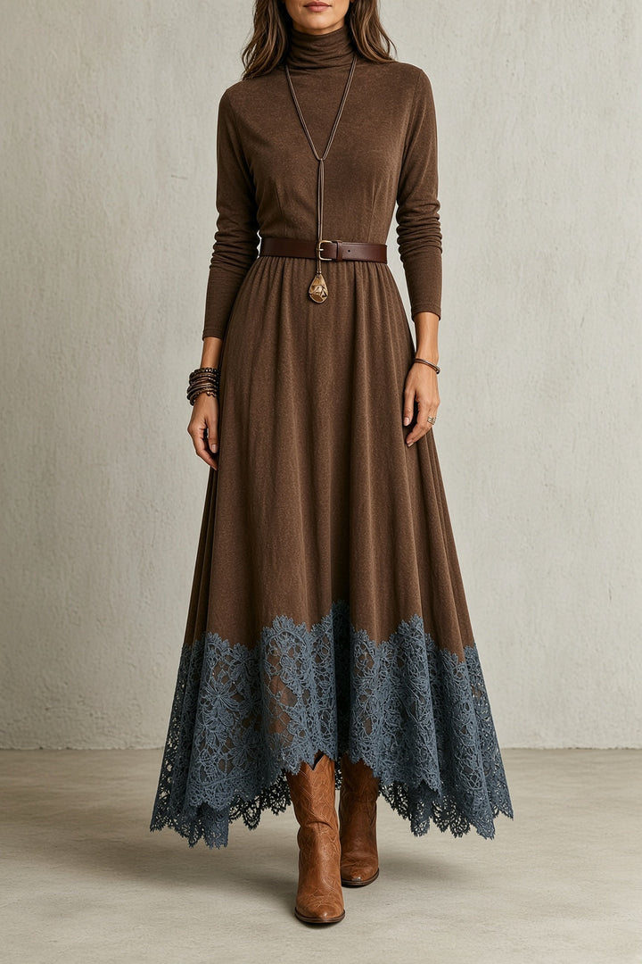 Philipa | Vintage Lace Midi Dress