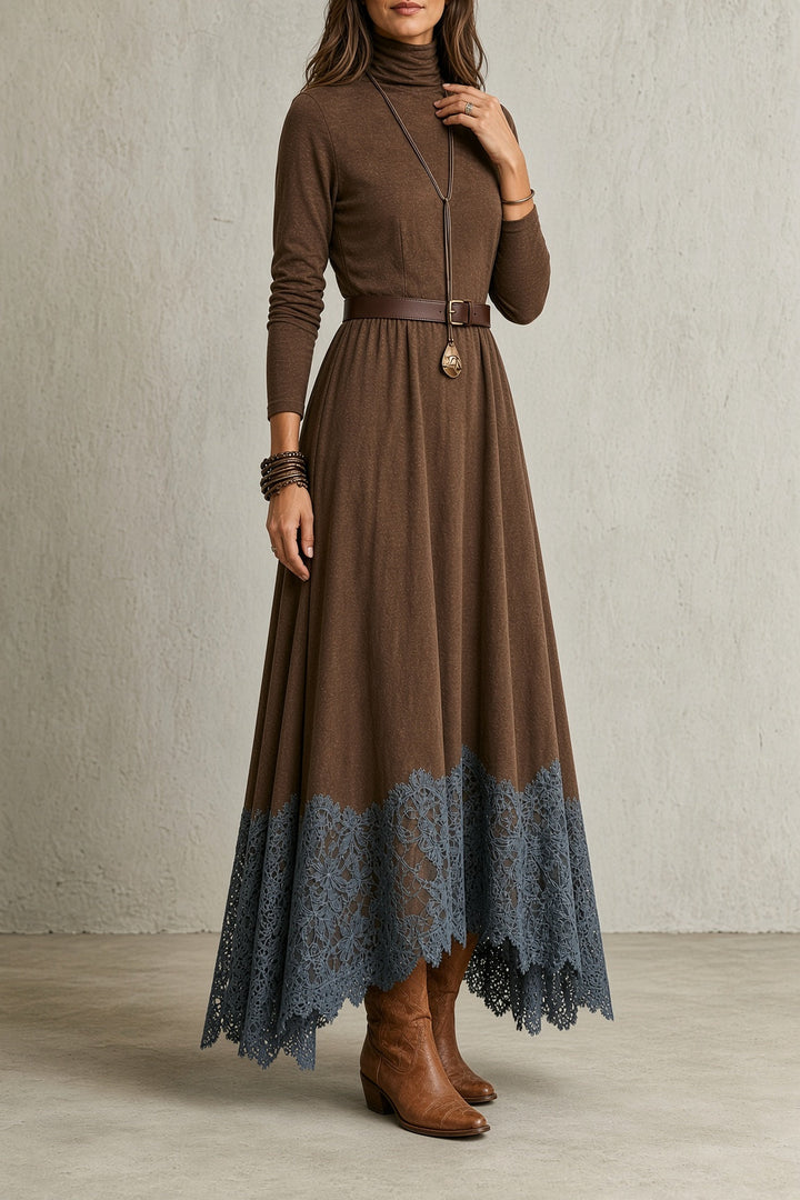 Philipa | Vintage Lace Midi Dress