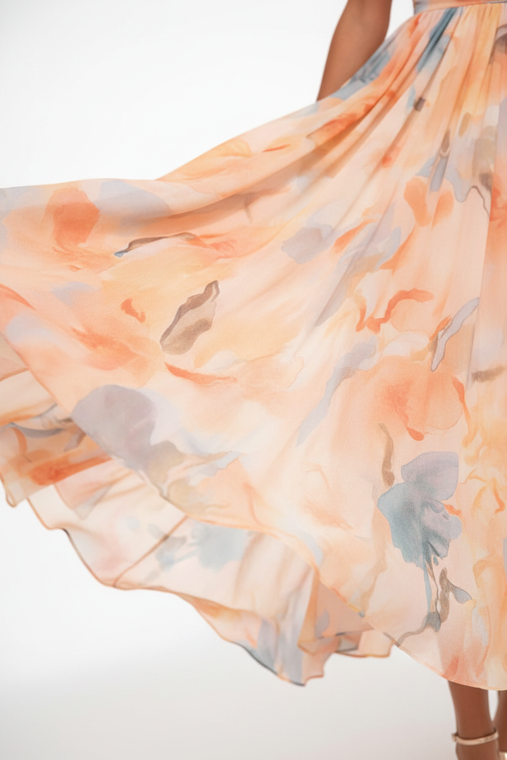 Claire | Elegant Halter Neck Dress