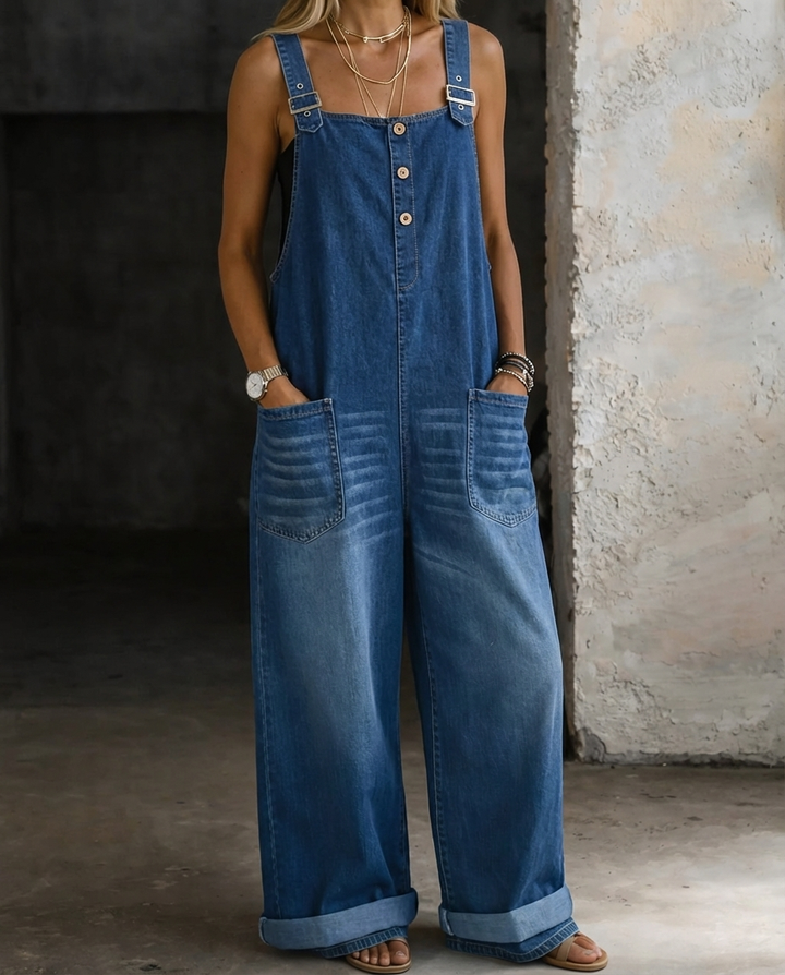 Madeline | Everyday Pocket Bib Jumpsuit