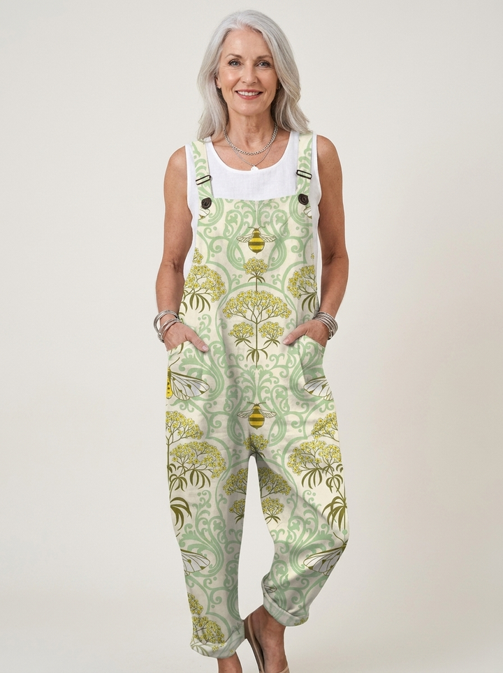 Brenda | Comfortable Printed Overalls