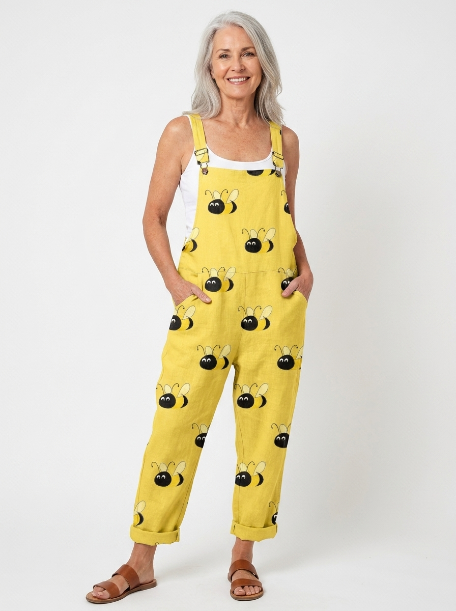 Julie | Comfortable Printed Overalls