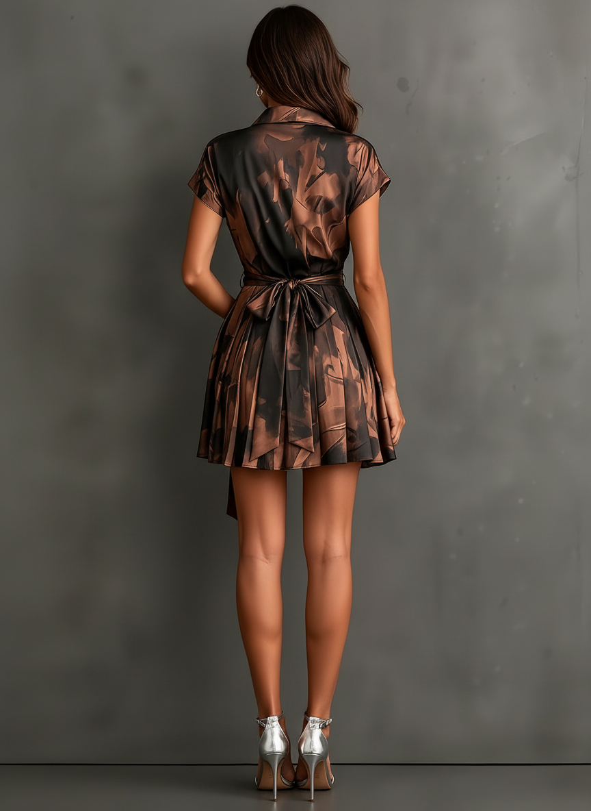 Amera | Asymmetrical Wrap Dress