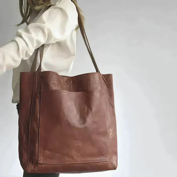 Sophie | Classic Leather Tote