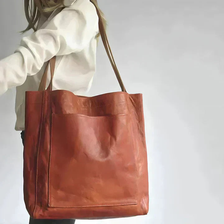 Sophie | Classic Leather Tote