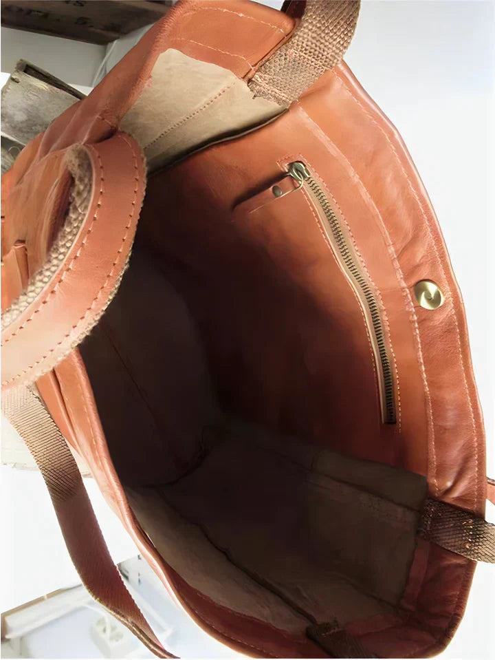 Sophie | Classic Leather Tote