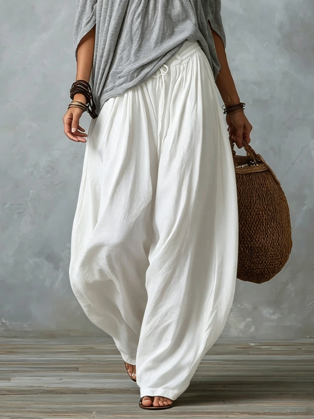 Zvezdana | Off-Shoulder Linen Set