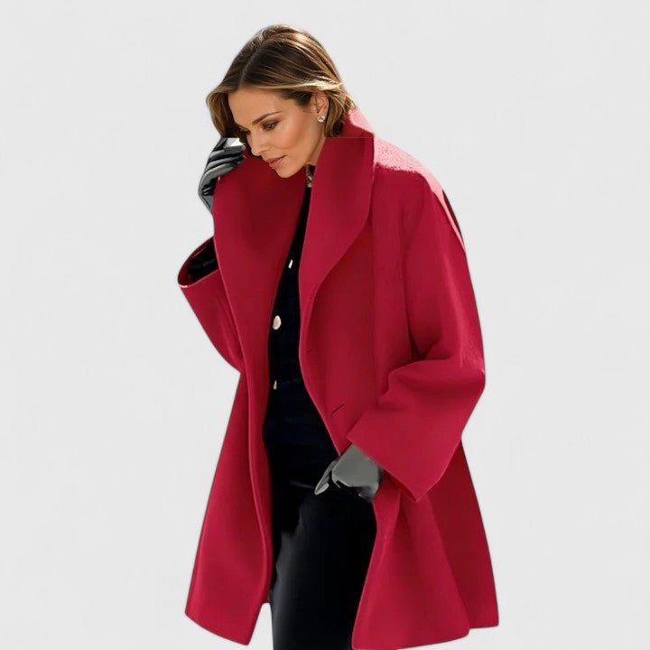 Zephyrine | Classic Long-Sleeve Winter Coat