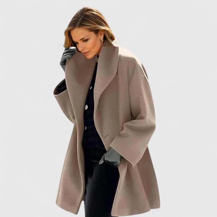 Zephyrine | Classic Long-Sleeve Winter Coat