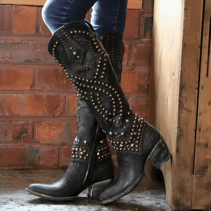 Inez | Leather Ankle Boots