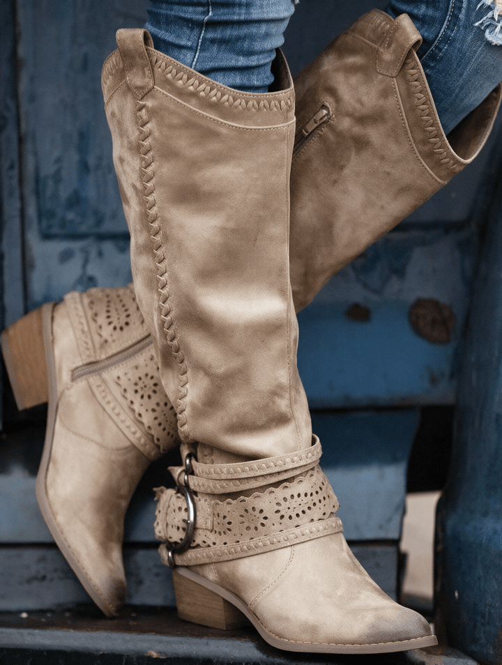 Neva | Leather Ankle Boots