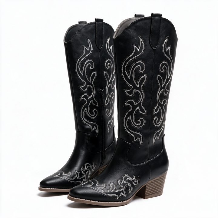 Kinsey | Western Leather Boots
