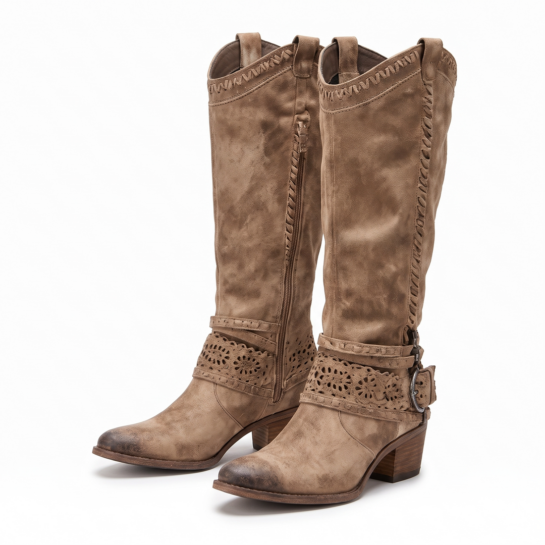 Neva | Leather Ankle Boots