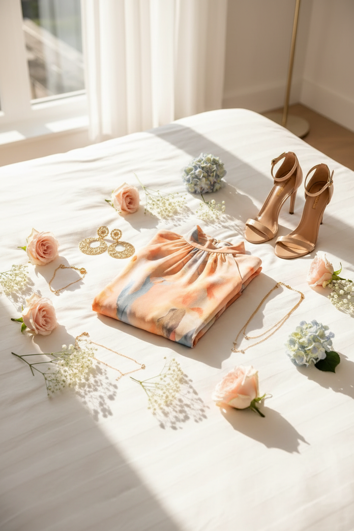 Claire | Elegant Halter Neck Dress