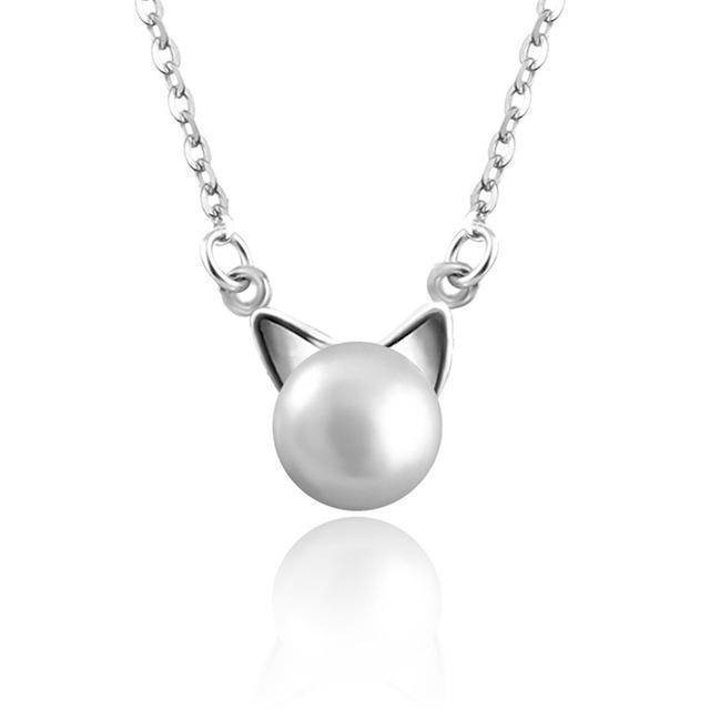 Wilda | Pearl Cat Jewelry Set