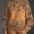 Caramel Paisley
