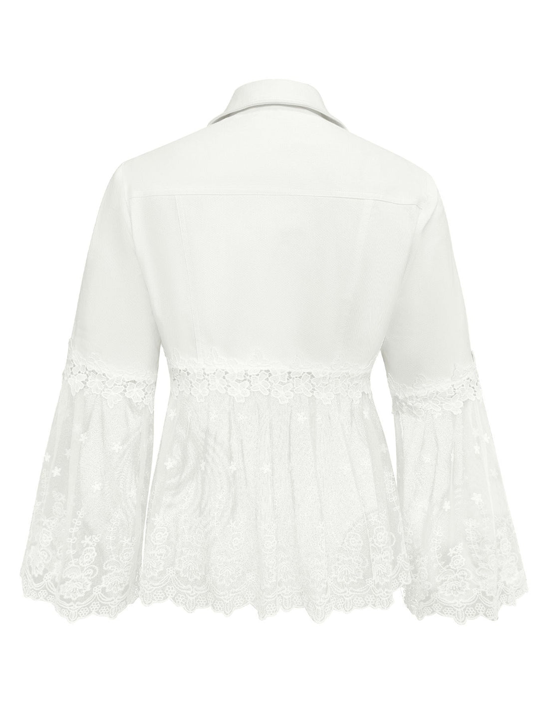 Marlee | Lace-Panel Jacket