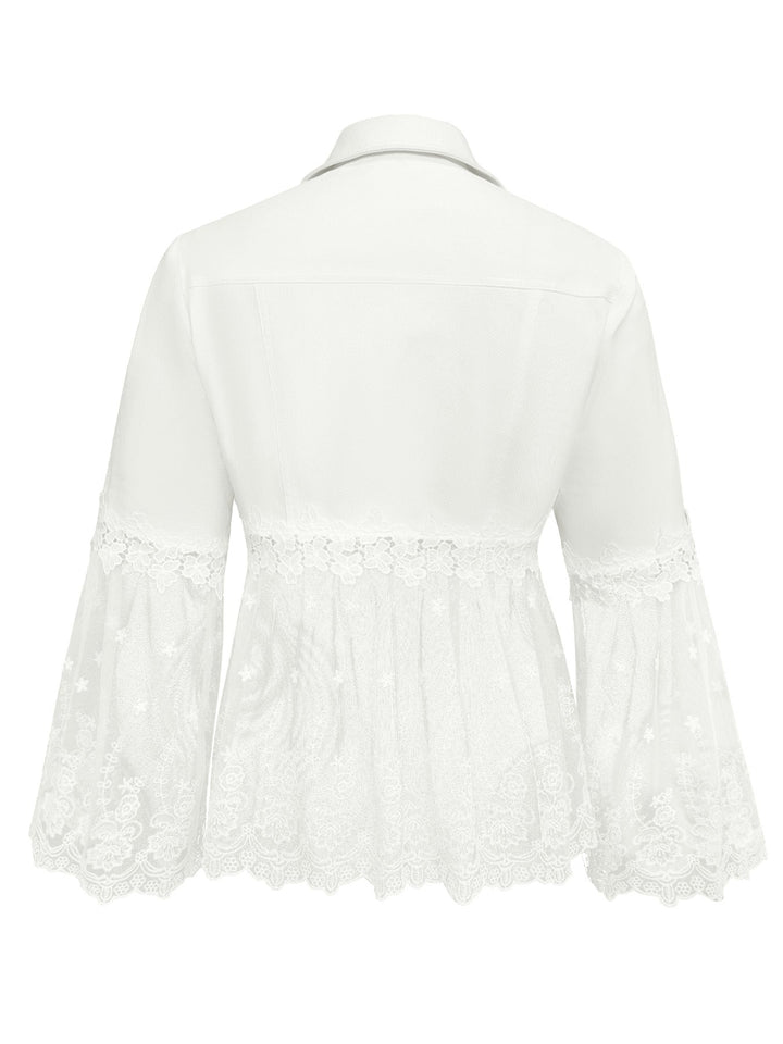 Marlee | Lace-Panel Jacket