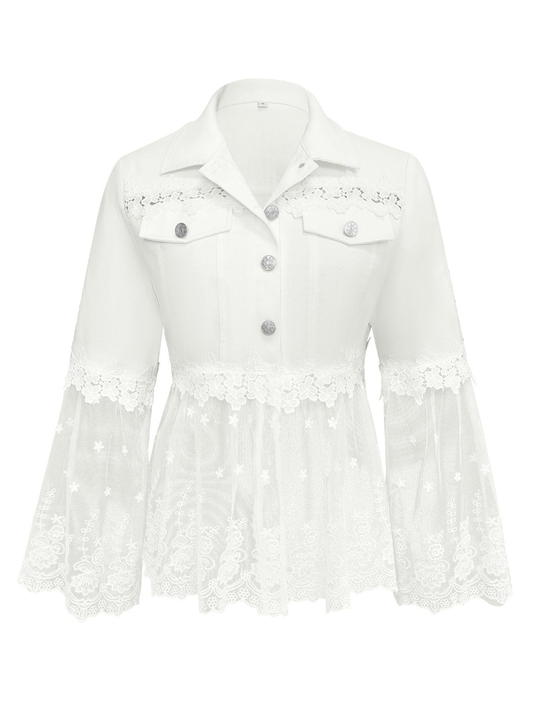 Marlee | Lace-Panel Jacket