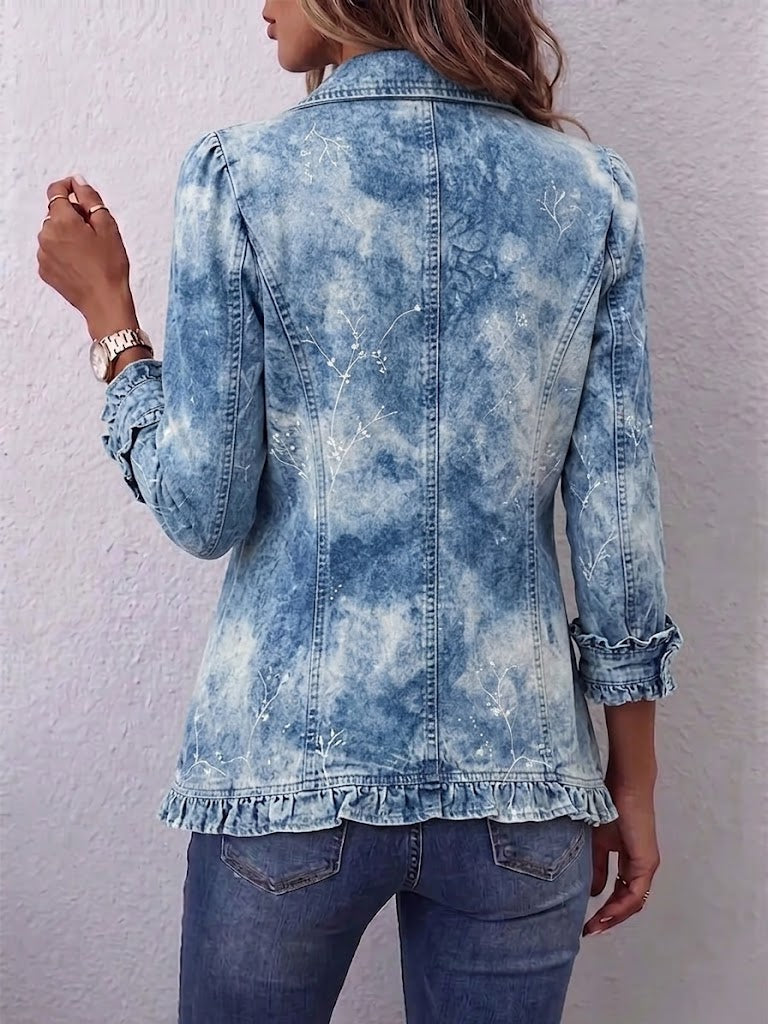 Corinna | Boho Gradient Botanical Jacket