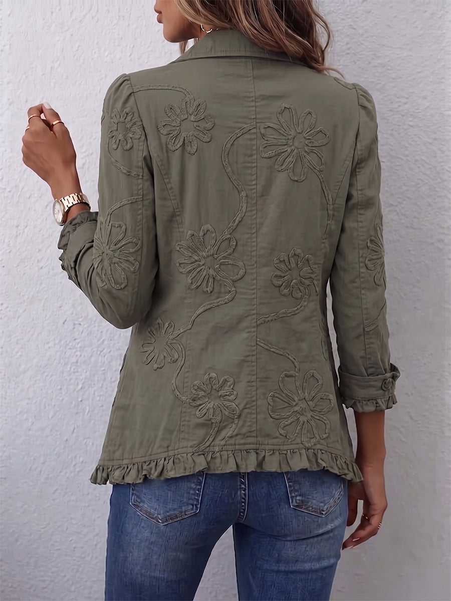 Kamberly | Boho Floral Utility Jacket