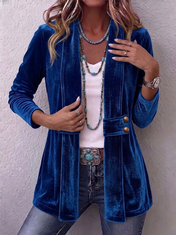 Rosalia | Vintage Lapel Button Jacket
