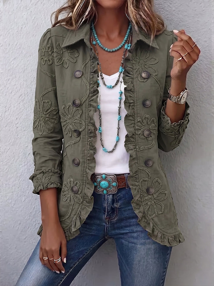 Kamberly | Boho Floral Utility Jacket
