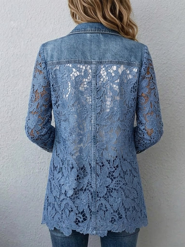 Cordelia | Floral Lace Blazer Jacket