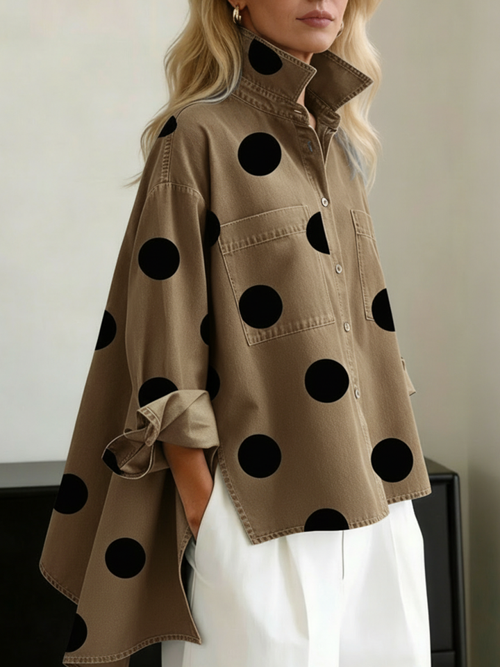 Sarah | Polka Dot Overshirt