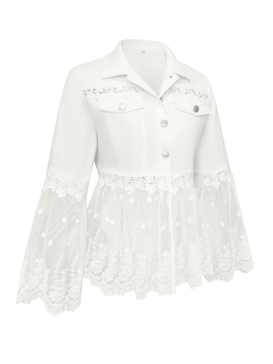 Marlee | Lace-Panel Jacket