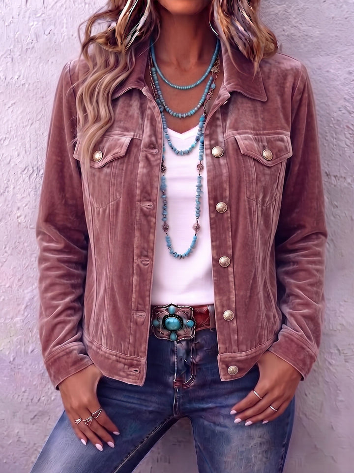 Roxane | Boho Vintage Velvet Jacket
