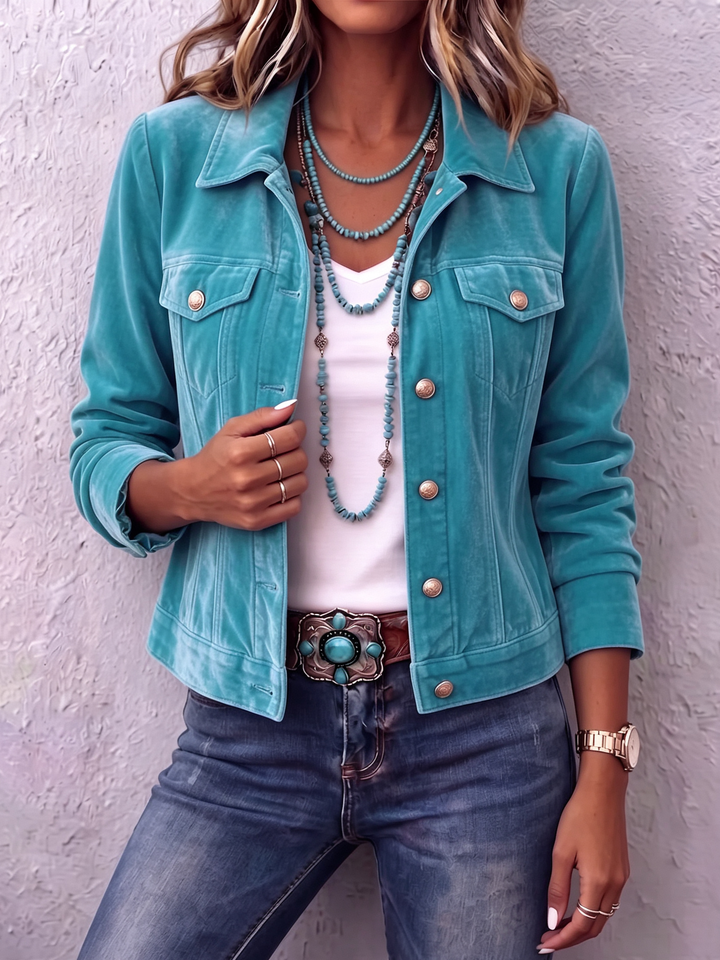 Roxane | Boho Vintage Velvet Jacket