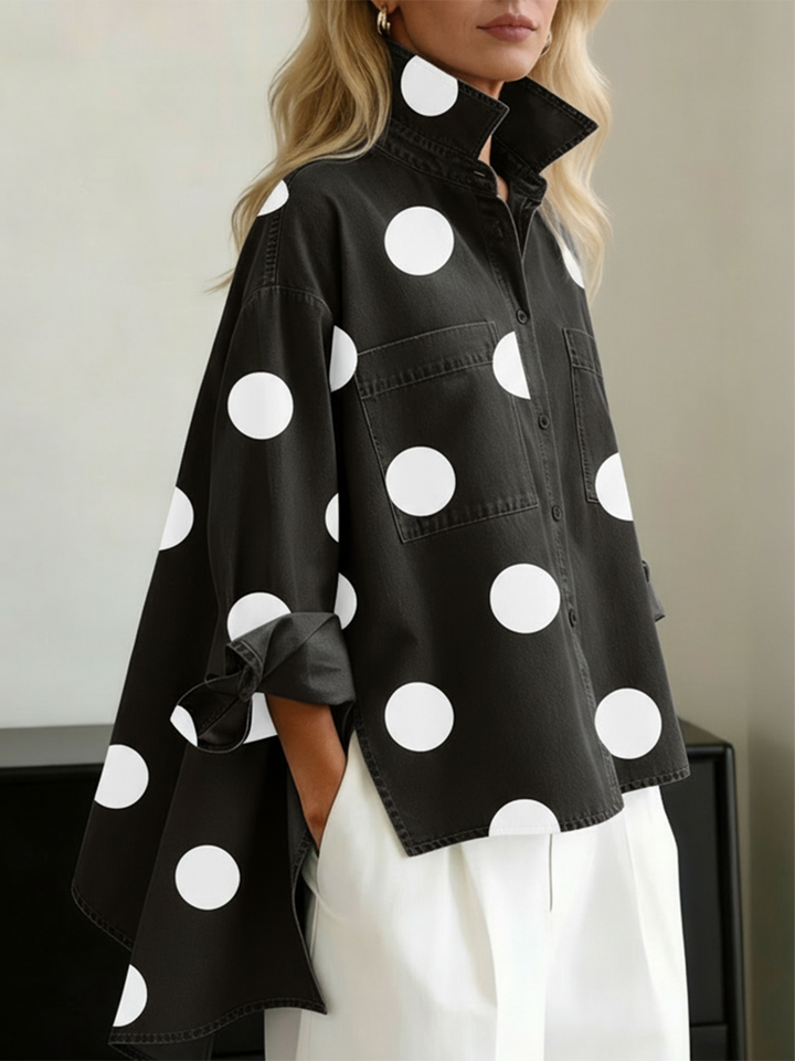 Sarah | Polka Dot Overshirt