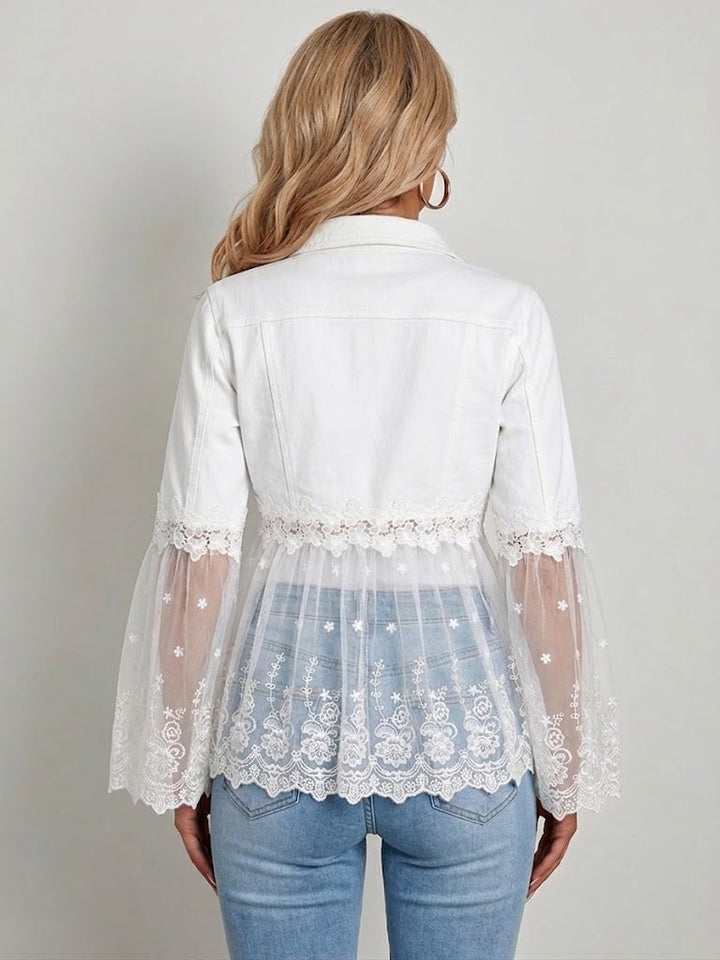 Marlee | Lace-Panel Jacket