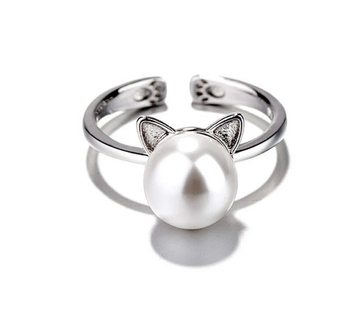 Wilda | Pearl Cat Jewelry Set