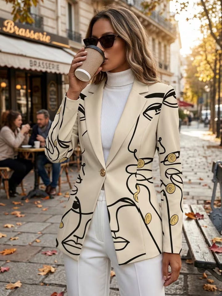 Petra | Line Art Blazer