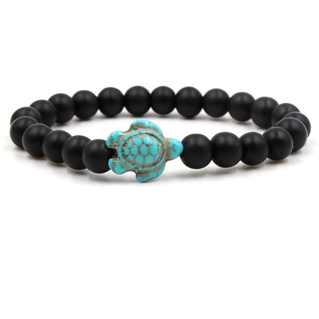 Daria | Stone Beads Turtle Bracelet