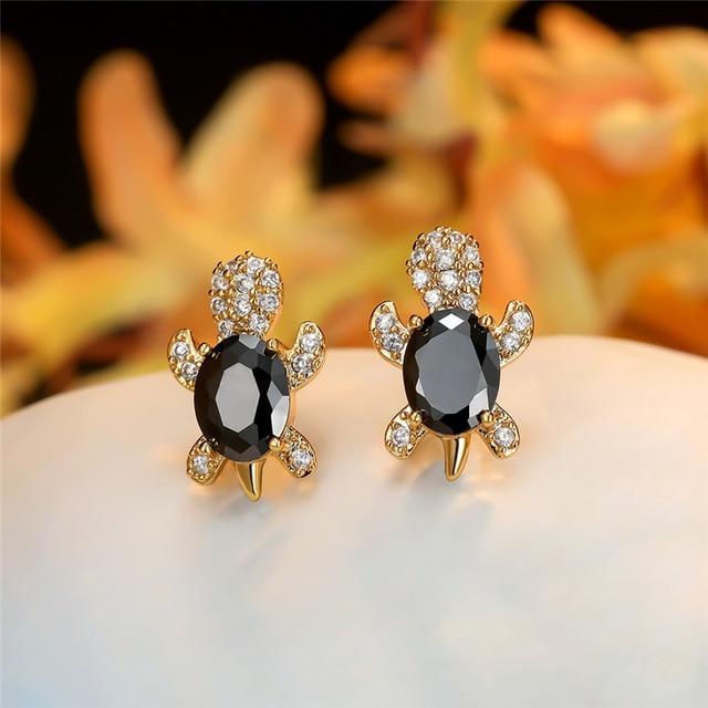 Tonya | Sea Turtle Silver Earrings