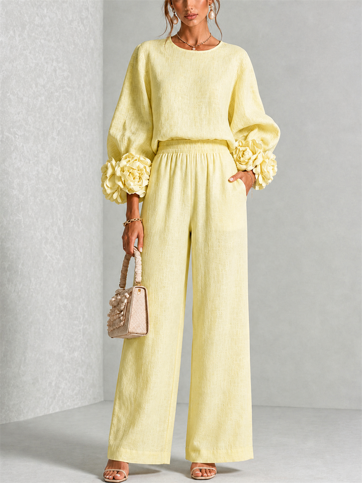 Treena | Floral Cuff Two-Piece