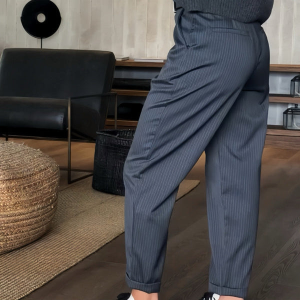 Audra | Striped Elegance Pants