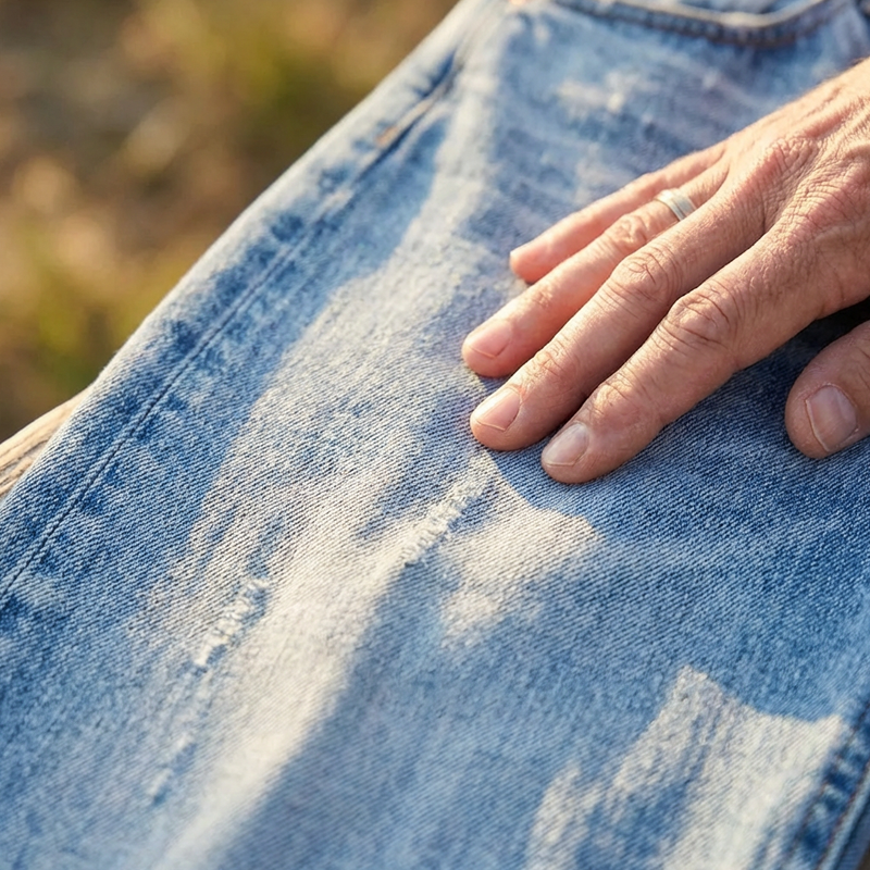 Harper | Retro Short Straight Jeans