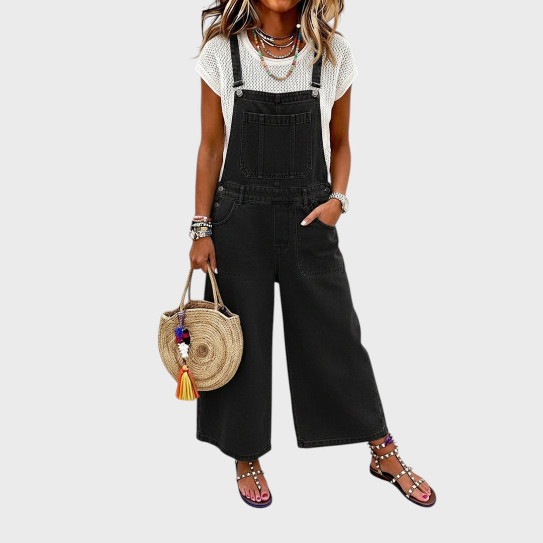 Elizabeth | Wide Leg Overalls