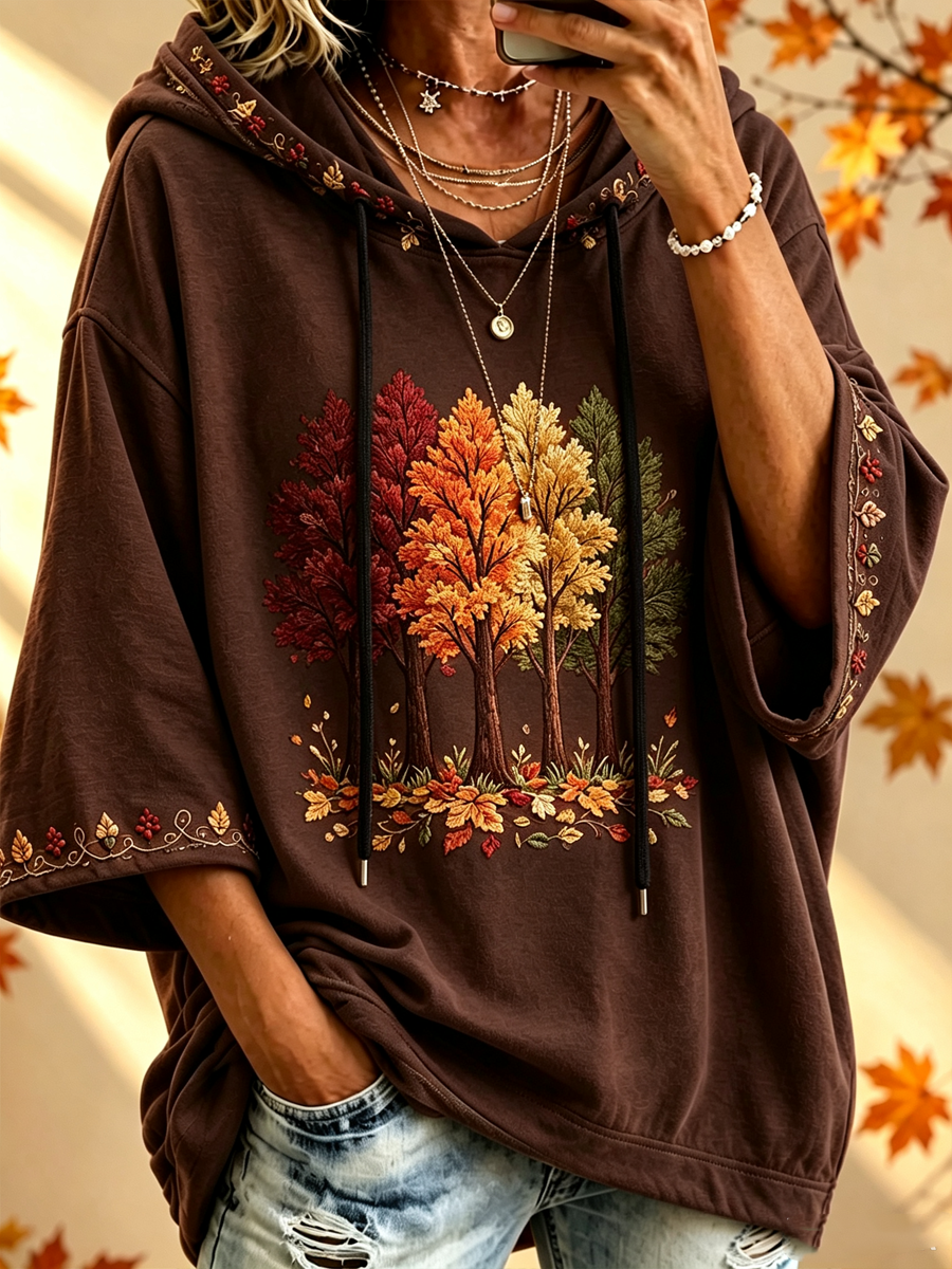 Loretta | Oversized Autumn Hoodie
