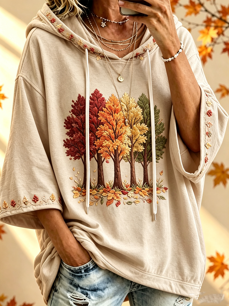 Loretta | Oversized Autumn Hoodie