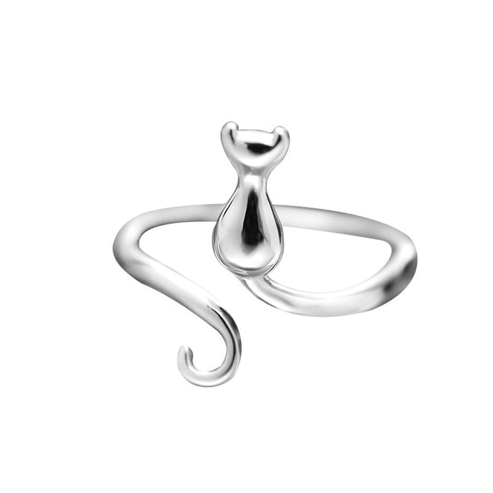 Natascha | Stainless Steel Cat Ring