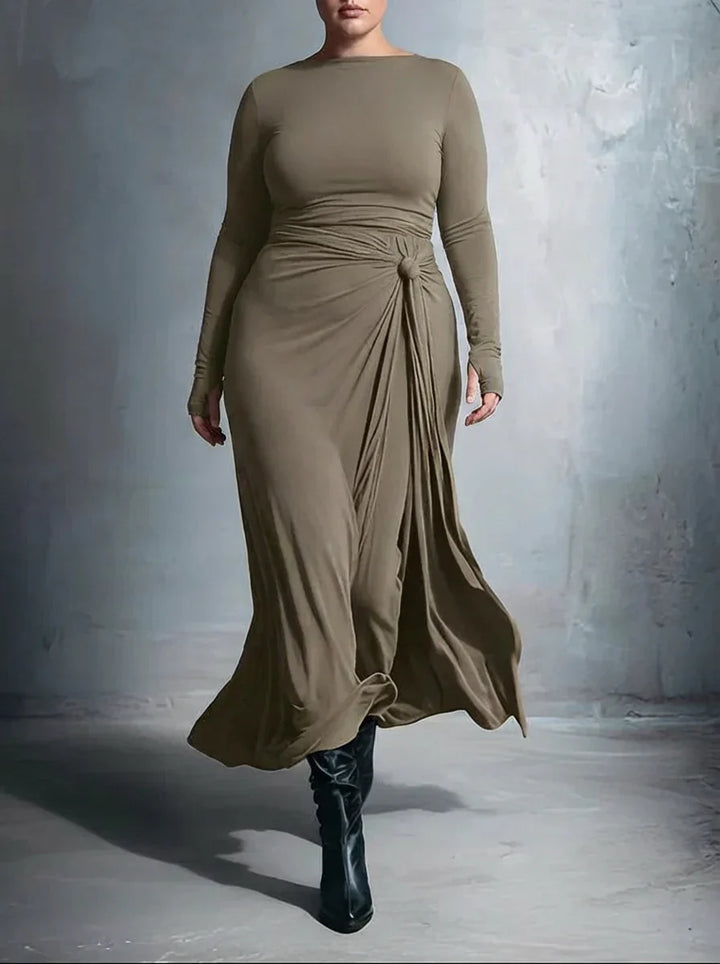 Naiara ❘ Maxi dress with side knot